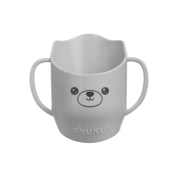 Kubek do nauki picia szary